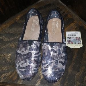 Toms Sequin Camo Shoes